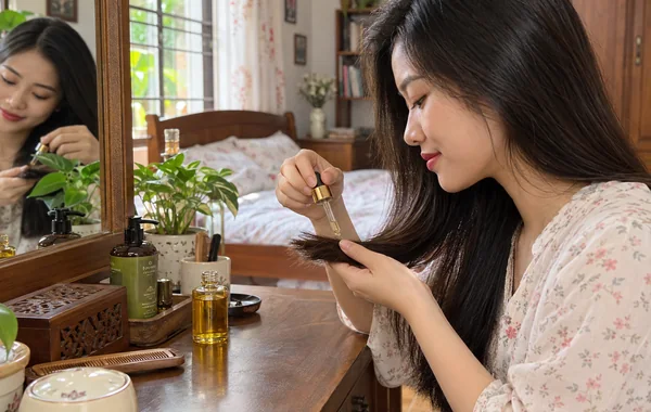 i tóc dầuCông thức thảo dược làm sạch dầu thừa và bụi bẩn. Tập trung gội ở chân tóc, xả kỹ để da đầu thoáng nhẹ. Theo nhu cầu tócLiên hệBộ chăm sóc tócGồm dầu gội, dầu xả và tinh dầu dưỡng cho quy trình trọn bước. Tóc Mây tư vấn cách dùng theo da đầu và thân tóc. [section label="