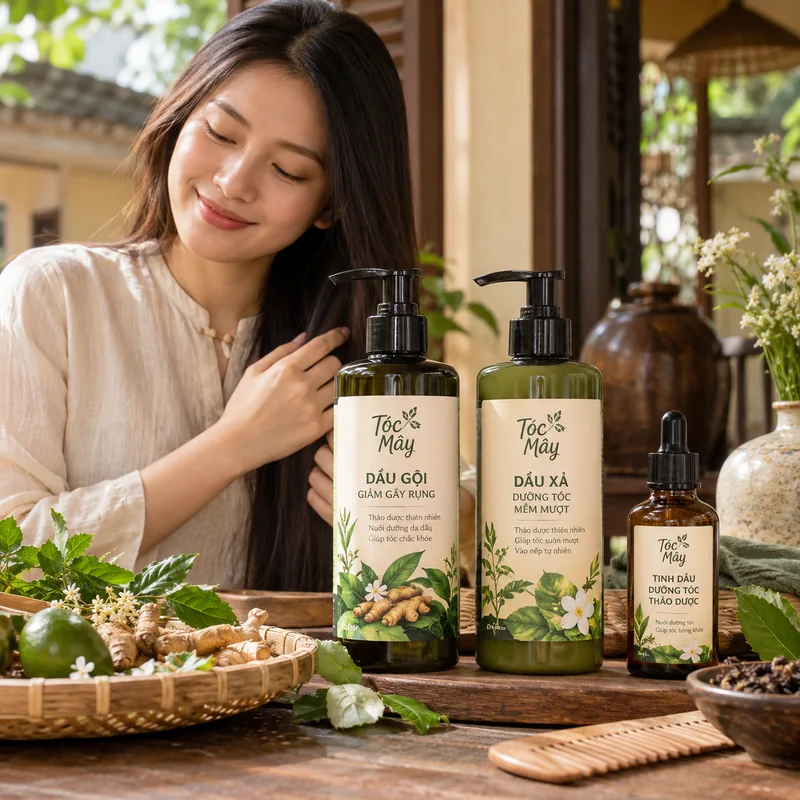 n__sm="12"] Bộ chăm sóc tóc tại nhà Dầu gội giảm gãy rụng Dầu xả dưỡng tóc mềm mượt [col span="4" span__sm="12" cla
